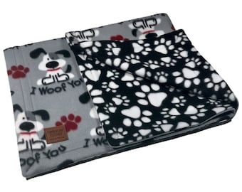 DOG FLEECE BLANKET ~ Spot