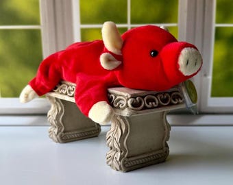 TY BEANIE BABIES, Ty 1995 Snort Bull Beanie Baby