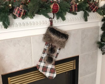 FARMHOUSE CHRISTMAS STOCKINGS ~ Northlight
