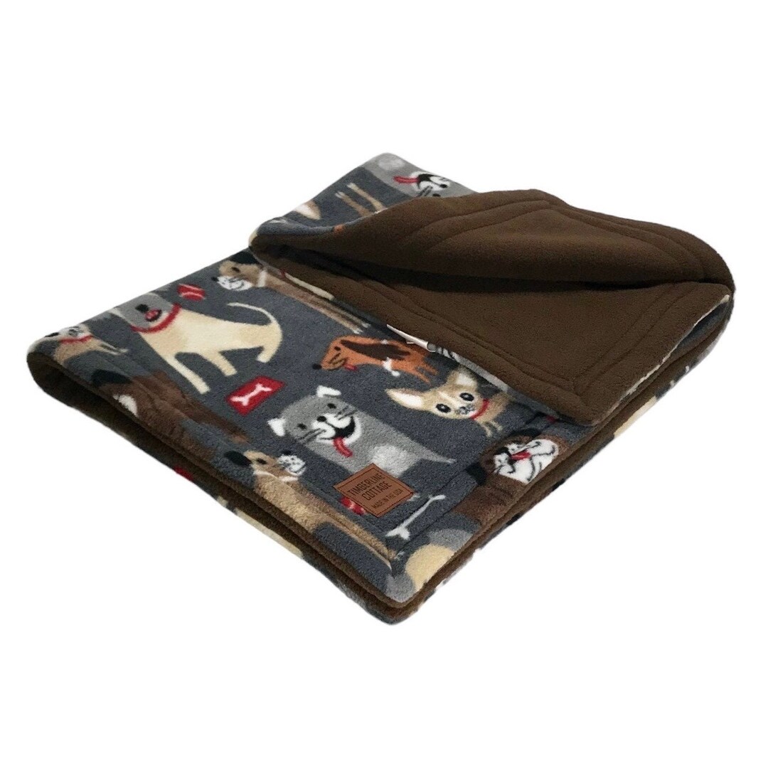 DOG FLEECE BLANKETS Reversible Dog Blanket Fleece Pet Blanket Fleece