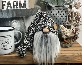BLACK, WHITE GNOME ~ Koda