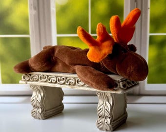 TY BEANIE BABIES, Ty 1993 Chocolate Moose Beanie Baby