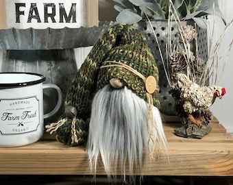 HUNTER CAMOUFLAGE GNOME ~ Camo