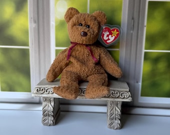 TY BEANIE BABIES, Ty 1993 Curly Bear Beanie Baby