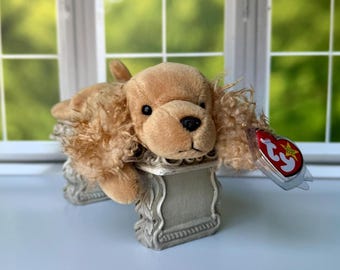 TY BEANIE BABIES, Ty 1997 Spunky Dog Beanie Baby