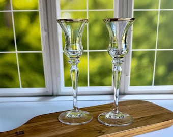 MIKASA JAMESTOWN CRYSTAL Candle Holder