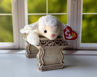 TY BEANIE BABIES, Ty 1996 Fleece Lamb Beanie Baby