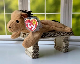TY BEANIE BABIES, Ty 1995 Derby Horse Beanie Baby