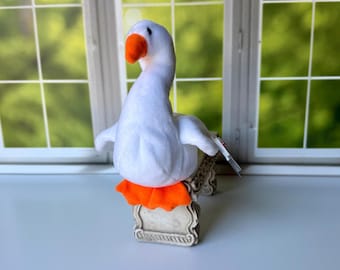 TY BEANIE BABIES, Ty 1996 Gracie Swan Beanie Baby
