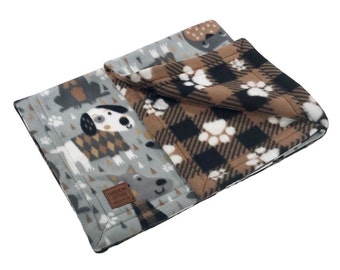 DOG FLEECE BLANKET ~ Adventure