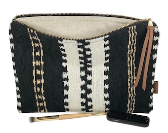 FLAT ZIPPER POUCH ~ Boho