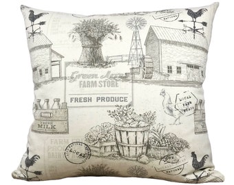 DESIGNER PILLOW COVERS ~ Farmhouse
