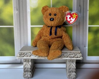 TY BEANIE BABIES, Ty 1999 Fuzz Bear Beanie Baby