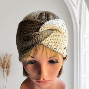 KNITTED HEADBANDS, Ear Warmers, Headbands, Women&#39;s Headbands, Twisted Ear Warmers, Twisted Headbands, Ear Warmer Headbands, Winter Headbands