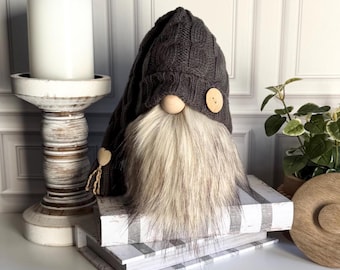 FOREST GRAY GNOME ~ Woodsman