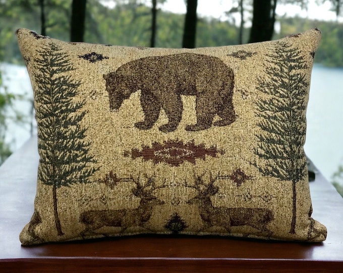 Featured listing image: SMALL ACCENT PILLOWS ~ Bear