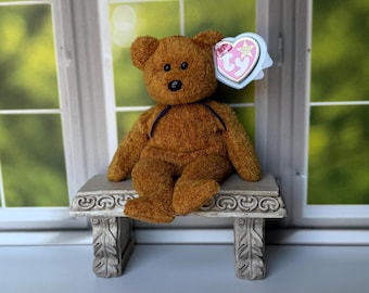TY BEANIE BABIES, Ty 1999 Fuzz Bear Beanie Baby