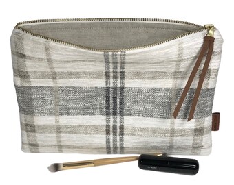 FLAT ZIPPER POUCH ~ Landon