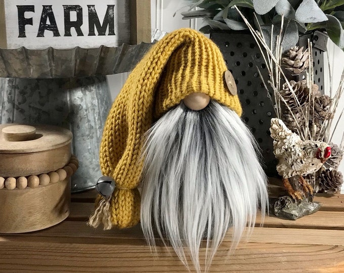 Featured listing image: PRAIRIE MUSTARD GNOME ~ Candrin