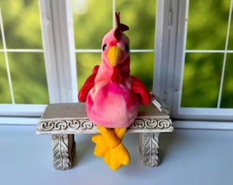 TY BEANIE BABIES, Ty 1996 Strut Rooster Beanie Baby