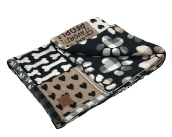 DOG FLEECE BLANKET ~ Dogs