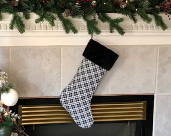 FARMHOUSE CHRISTMAS STOCKINGS ~ Tundra