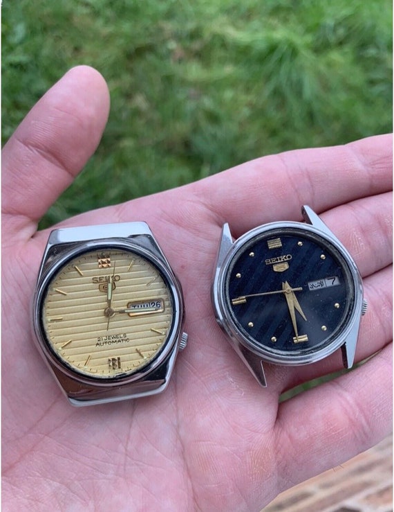 Seiko Vintage Automatic Watch Spares or Repair - Etsy