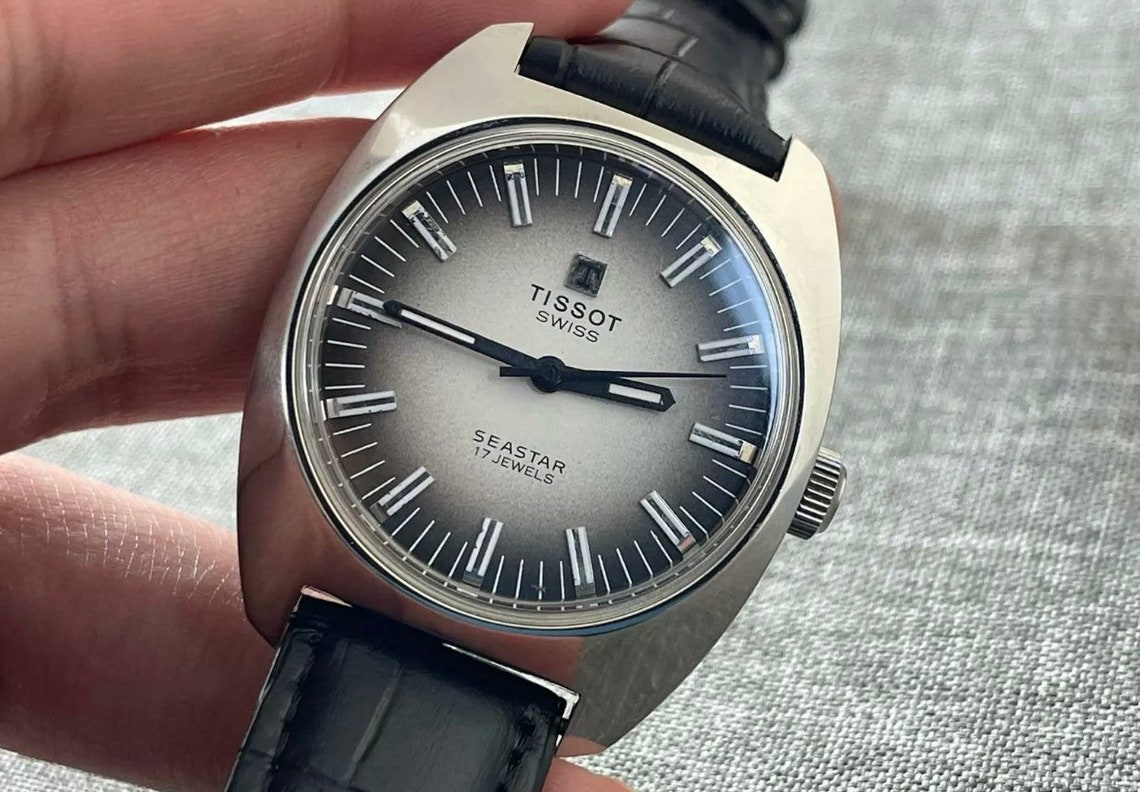 Vintage Tissot Manual Wind Watch Gents Swiss Made Etsy