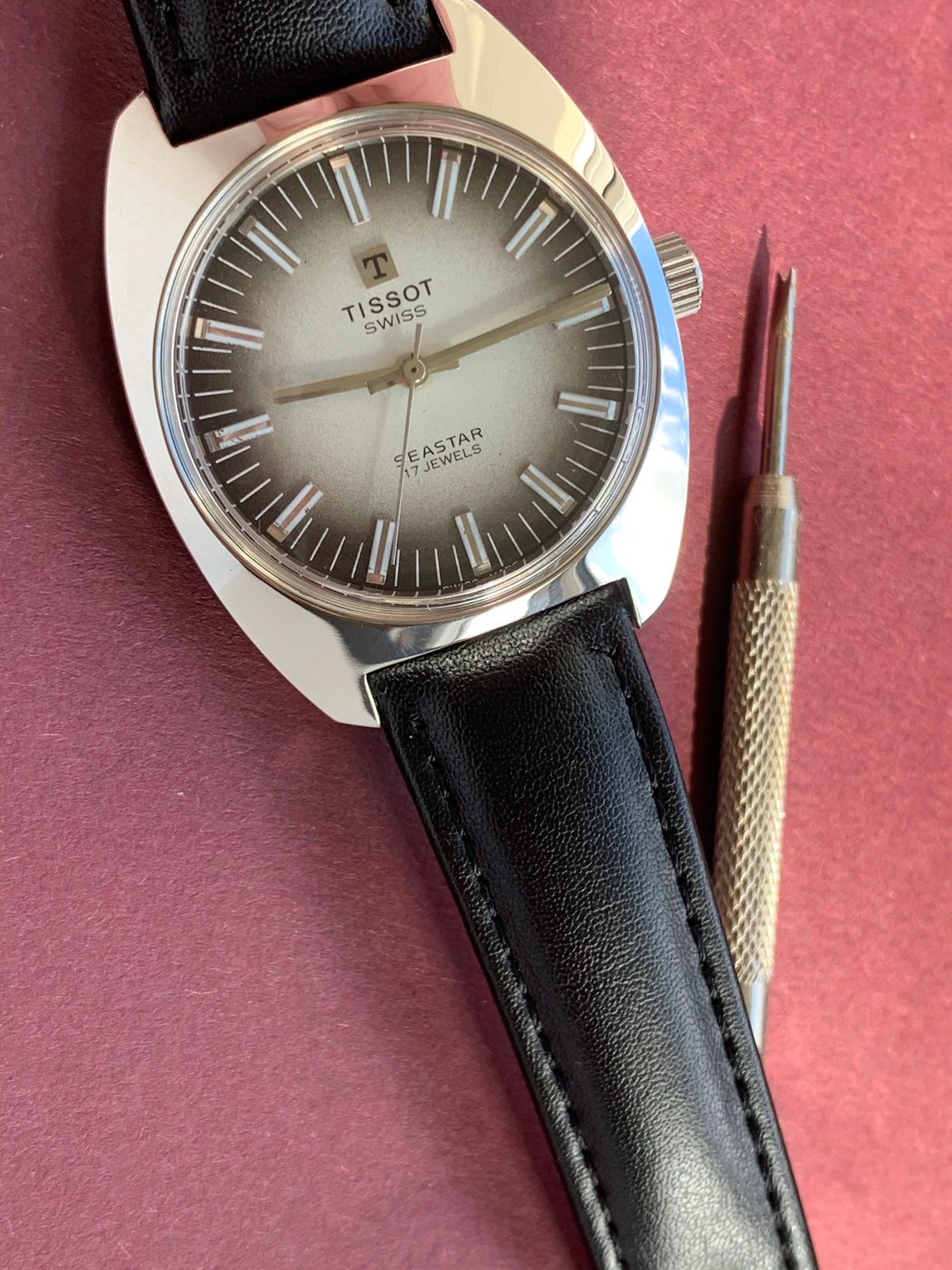 Vintage Tissot Manual Wind Watch Gents Swiss Made Etsy