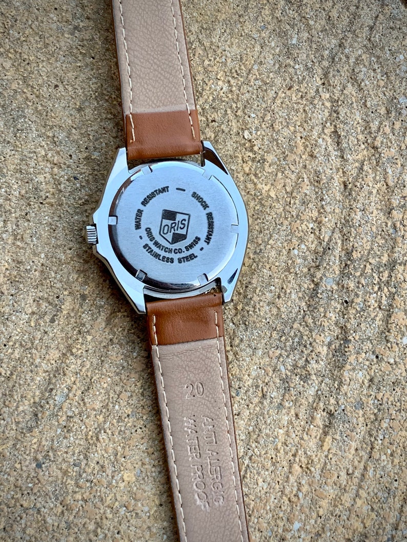Oris 17 Jewels Vintage Watch Oris Shock Proof Beautiful Dial Etsy
