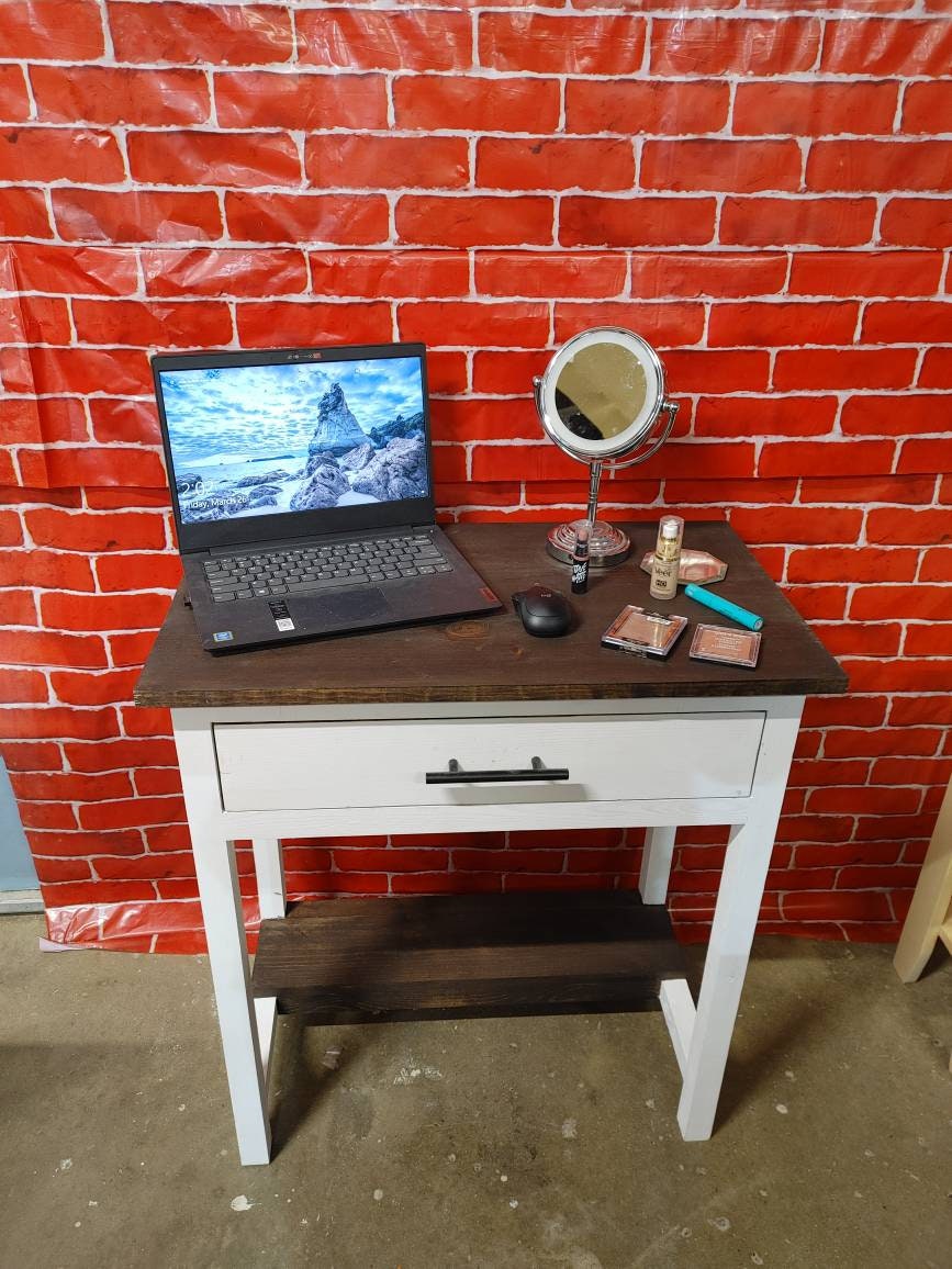 Vanity / Computer Desk / Hall Table | Etsy