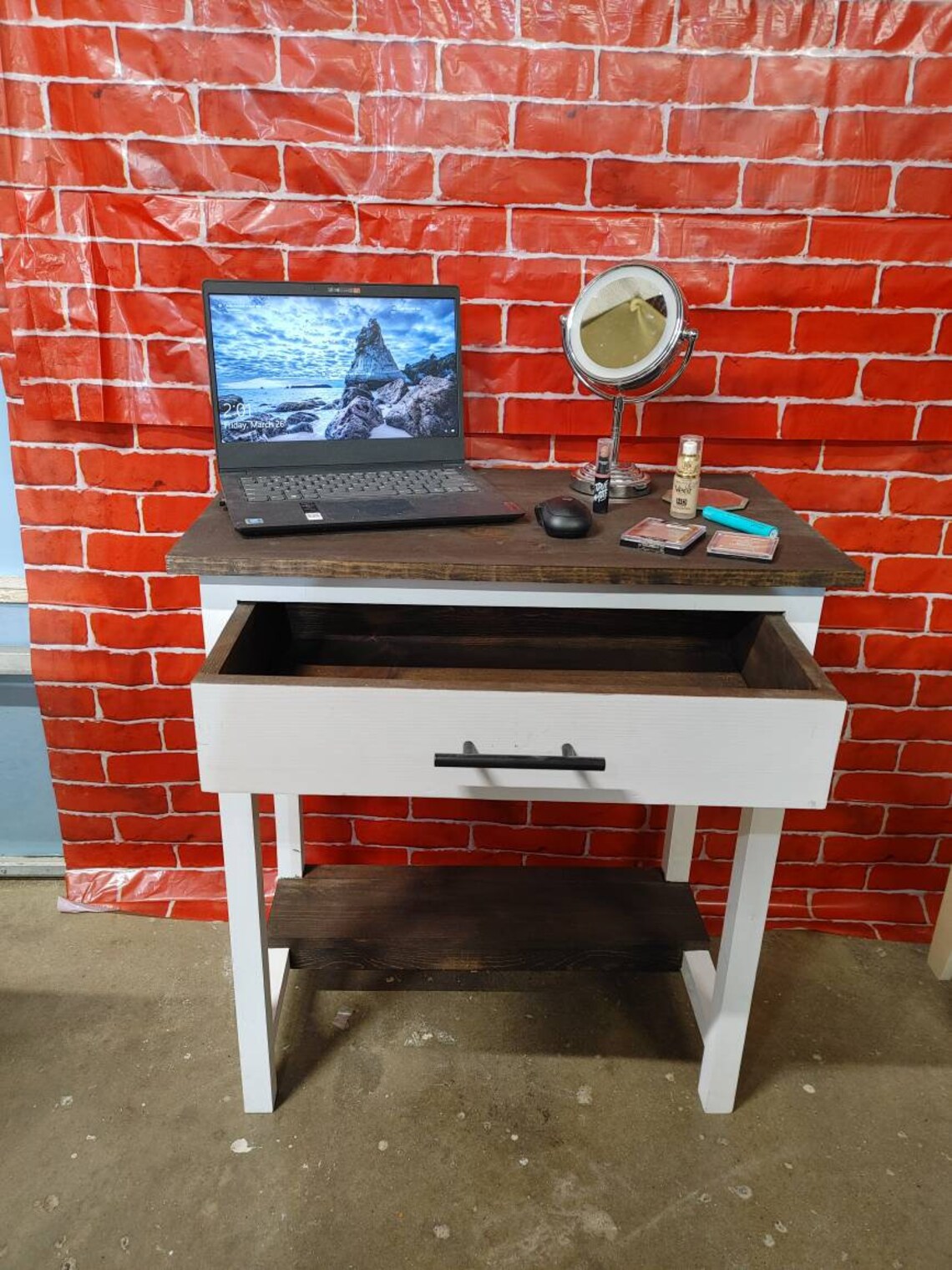 Vanity / Computer Desk / Hall Table | Etsy