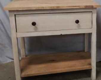 Farmhouse Bedside Table