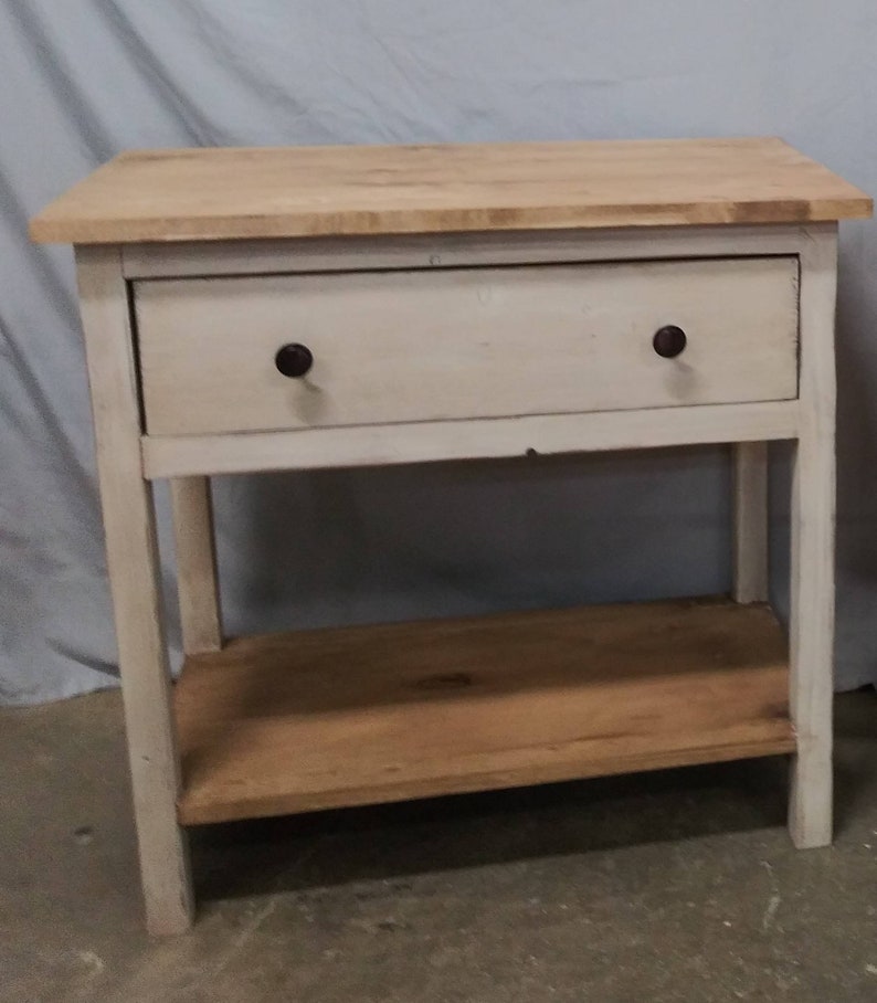 Farmhouse Bedside Table Etsy