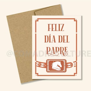 2 OPTIONS - Feliz dia del Padre, ABUELITO, Papa Charro, cinto piteado, Mexican dad, tradicional, Colotlán Jalisco, cowboy, vaquero, ranchero