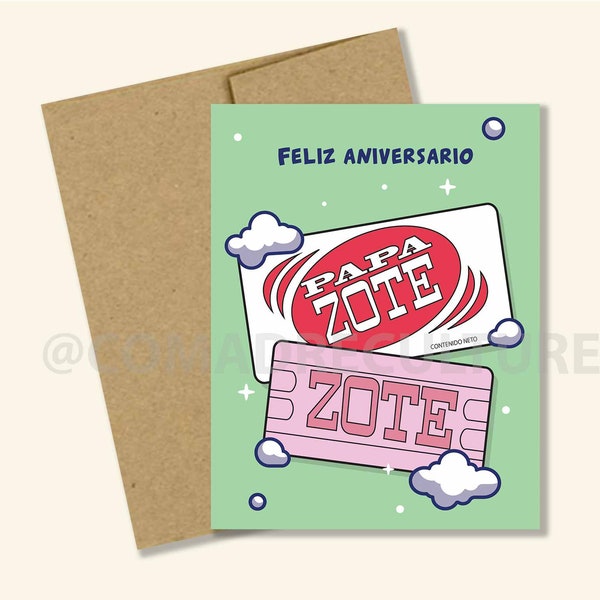 Joyeux anniversaire PAPAZOTE, carte, carte anniversaire, mari, mari, petit ami, carte de petit ami, zote, pour le