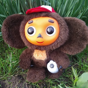 Acheter Original unique Cheburashka Chebb grande oreille singe figurine  poupée enfants en peluche apaisant jouets enfants en peluche coussins  cadeau pour les enfants