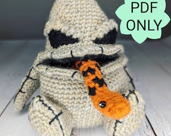 Boogie Bug Monster Worry Monster Crochet Pattern PDF