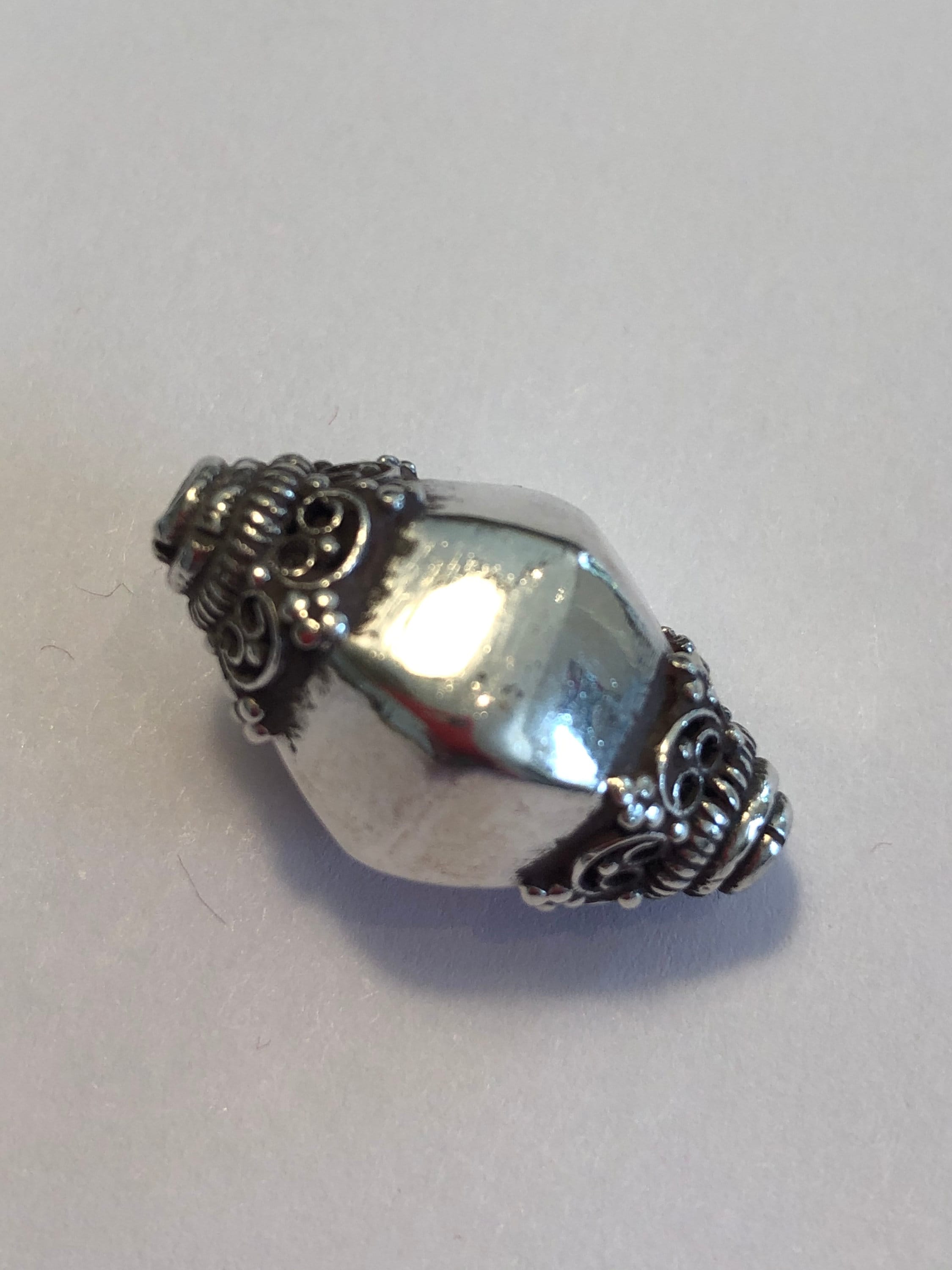 Sri Lankan 925 Silver Handcrafted Bead Etsy