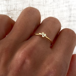 Animal ring - dainty ring - gold ring - silver ring - wrap ring - vintage ring - delicate ring - Handmade Jewelry - Gift for her - Gifts