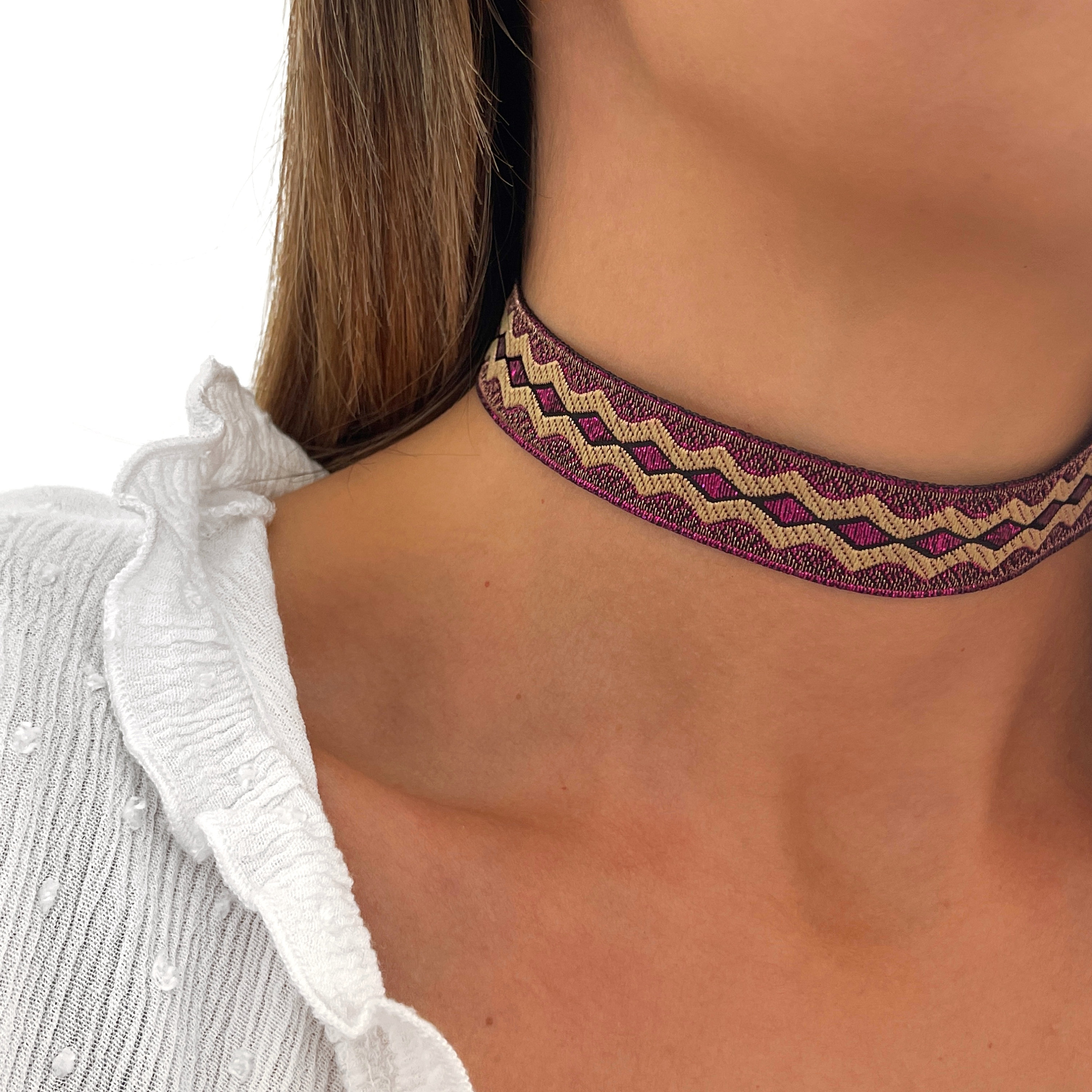 Bohemian choker best sale necklace