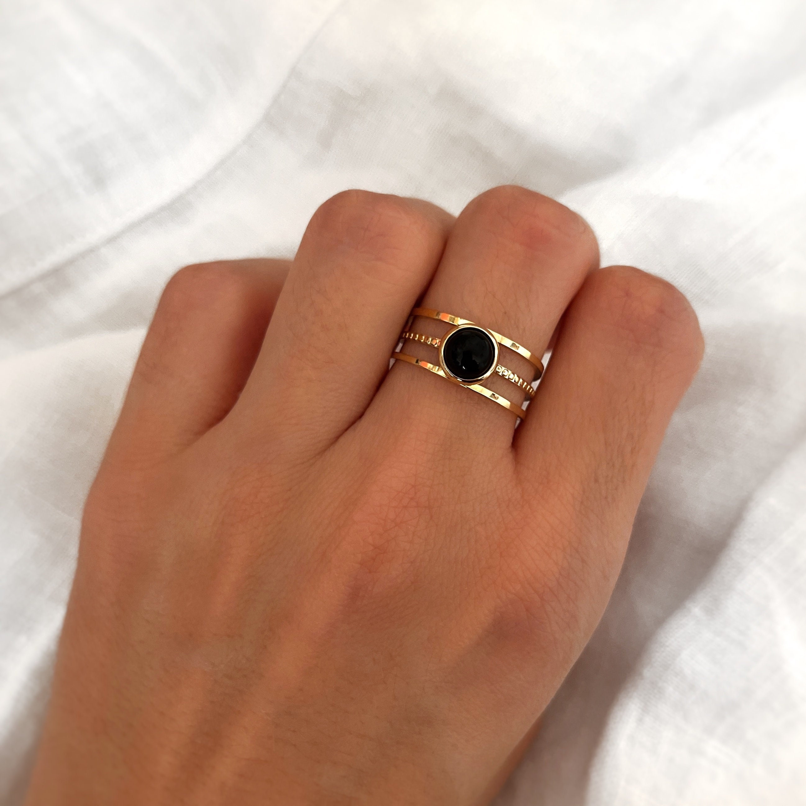 Anillo con piedra meme sale