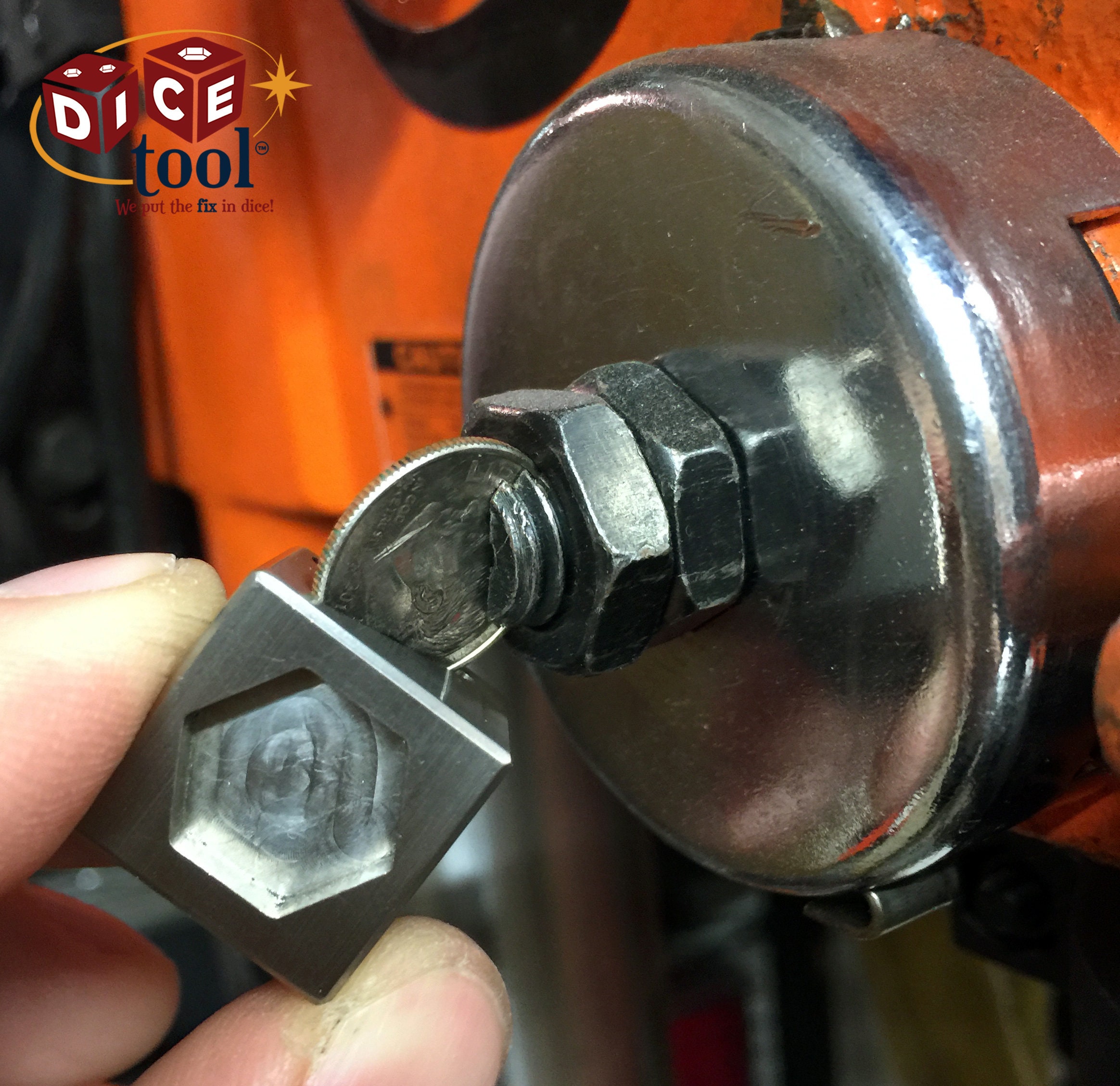 Stainless Steel Dice Tool Six Sided Hex Multitool Key Etsy