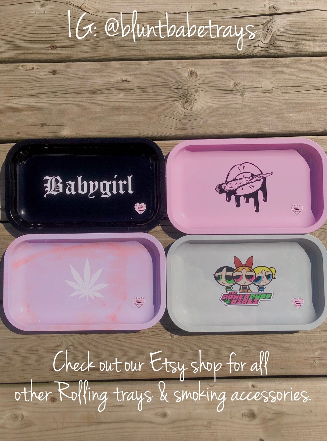 Powerpuff Girls Rolling Tray // Cute Rolling Trays // Weed Etsy