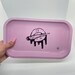 Pink Lips Rolling Tray // Cute Rolling Trays // Weed Tray // Custom Rolling Tray // Girly Smoking Accessories 