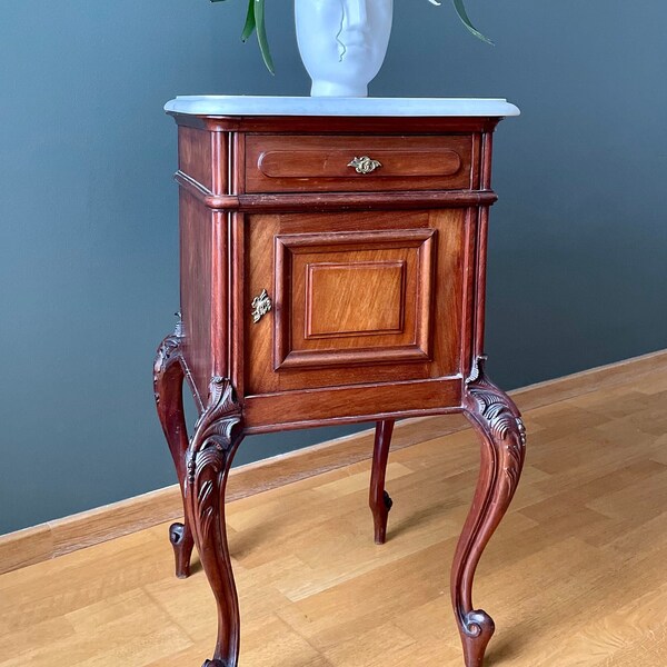 Oak Bedside Table Etsy