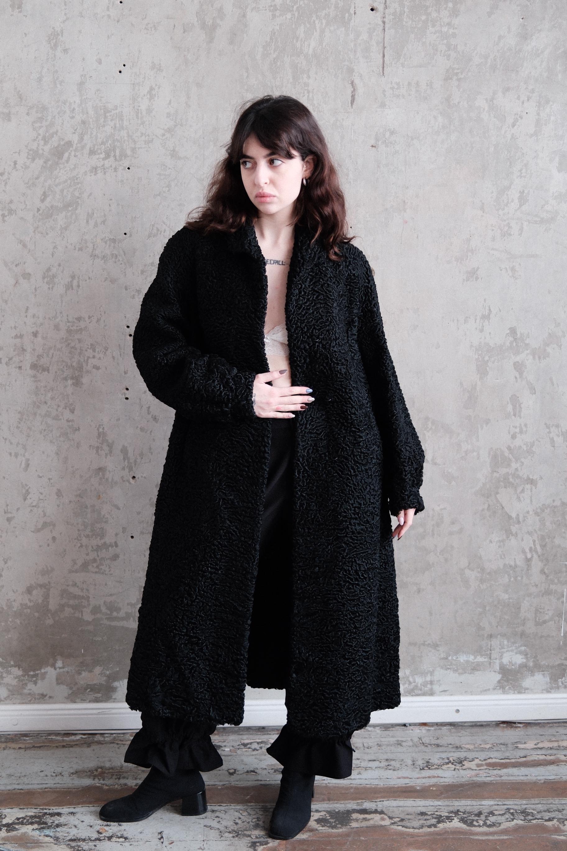 Astrakhan coat - Etsy 日本