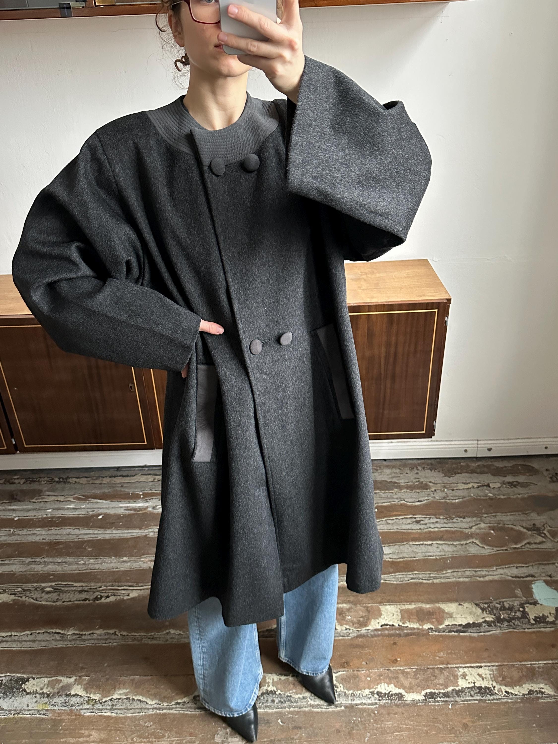 アルパカ ヴィンテージ コート - Etsy 日本