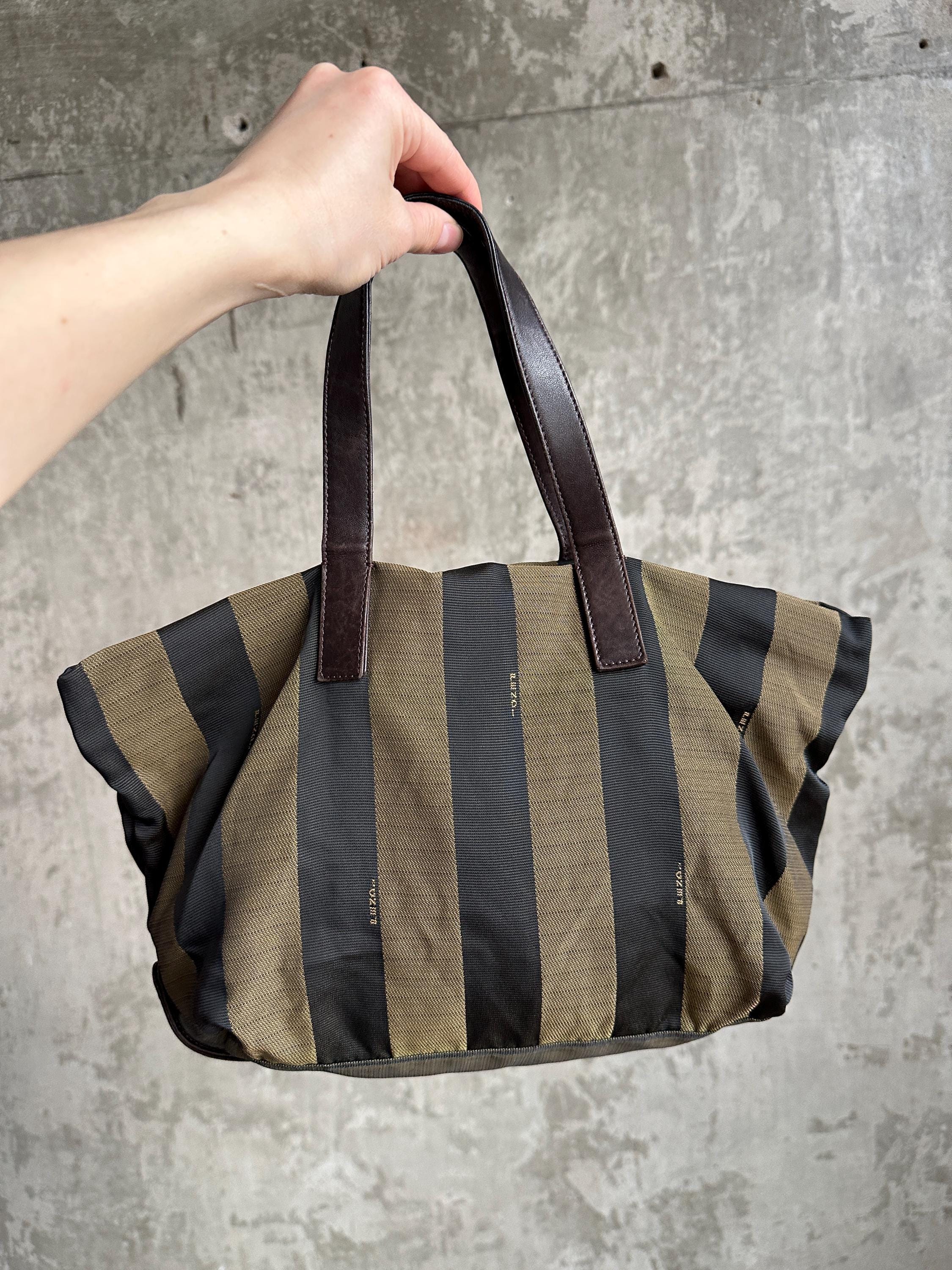 Fendi Vintage Mini Tote Bag - Etsy