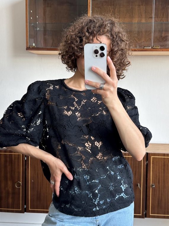 Camicetta trasparente sales